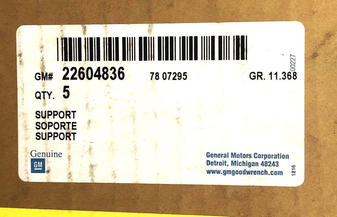 General Motors Front Seat Back Frame 22604836 [Lot of 4] NOS