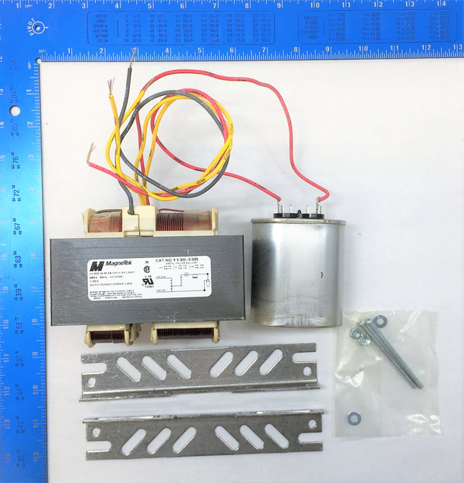 MAGNETEK Universal Magnetic Metal Halide Ballast Kit 1130-33R-500K USED