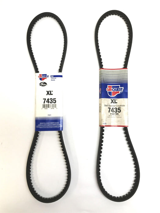 Car Quest/Gates 13/32" x 44-1/8" XL Drive Belt XL-7435 [Lot of 2] NOS