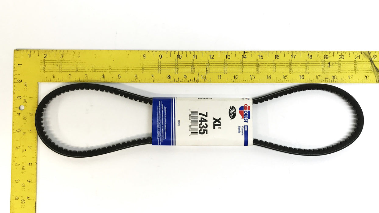 Car Quest/Gates 13/32" x 44-1/8" XL Drive Belt XL-7435 [Lot of 2] NOS