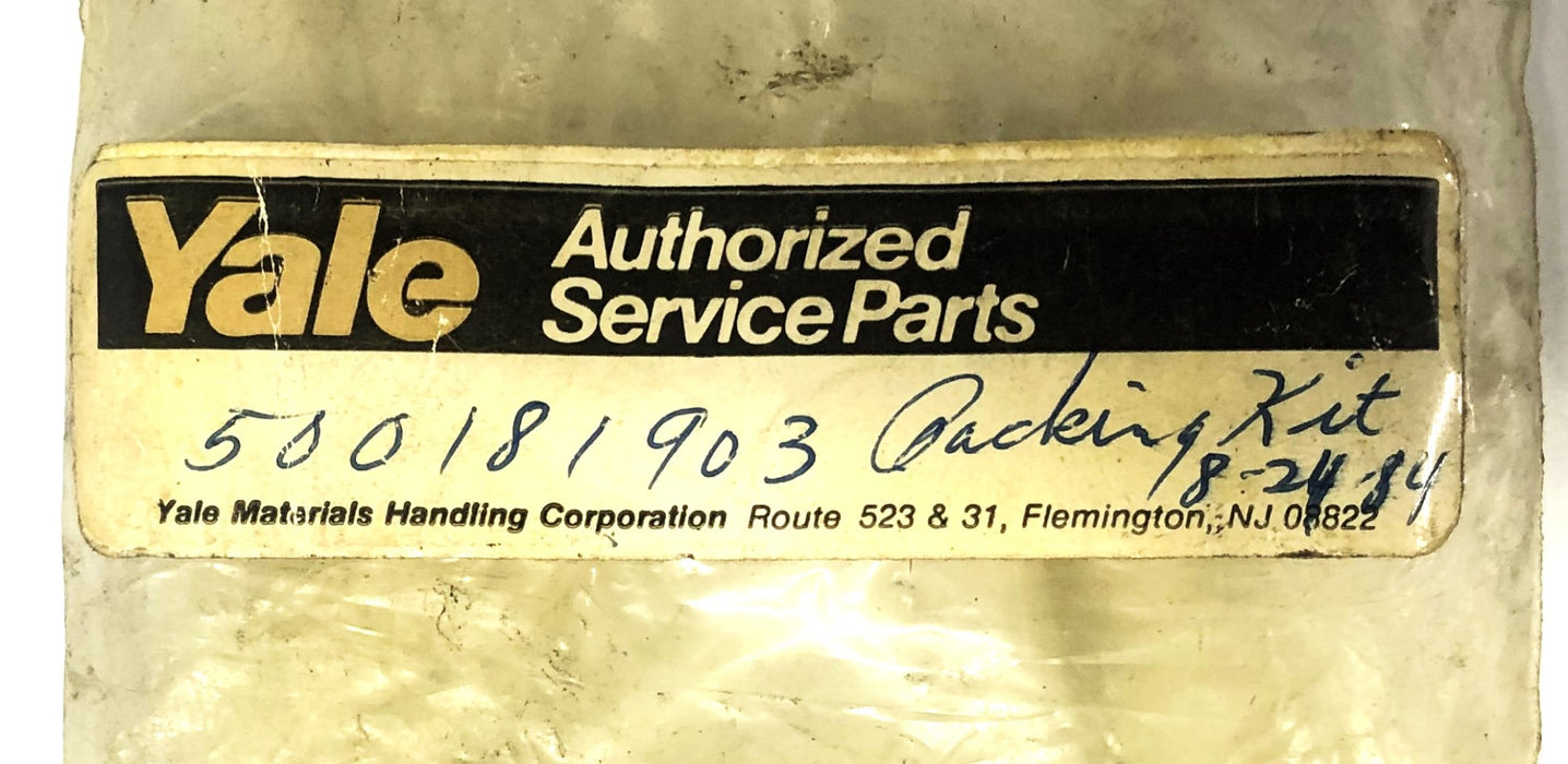 Yale Backing Seal Kit 500-181-903 NOS