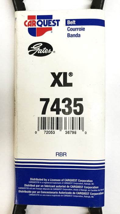 Car Quest/Gates 13/32" x 44-1/8" XL Drive Belt XL-7435 [Lot of 2] NOS