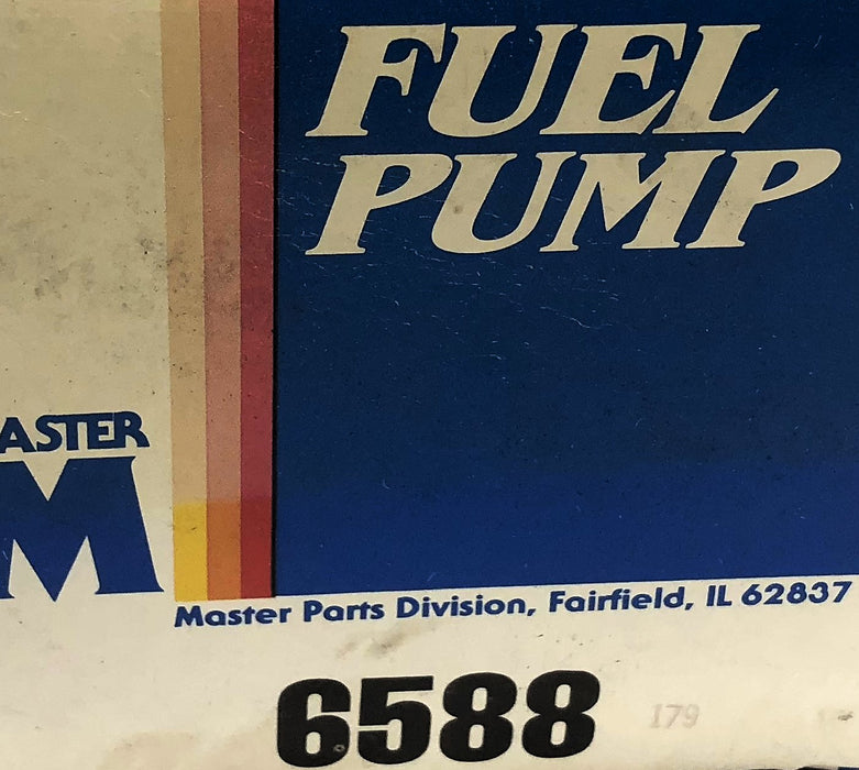 Master Fuel Pump 6588 NOS