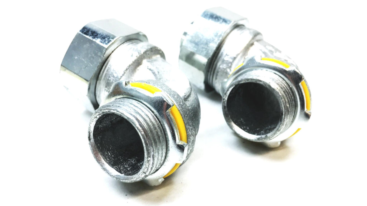 Cooper Crouse-Hinds 3/4In 90 Degree Angle Male Connector LT7590 [Lot of 2] NOS