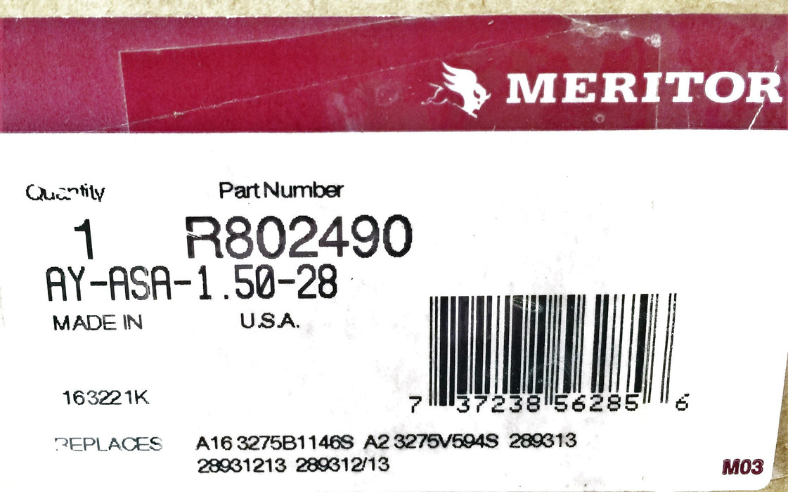 Meritor Air Brake Automatic Slack Adjuster 6" Arm R802490 NOS