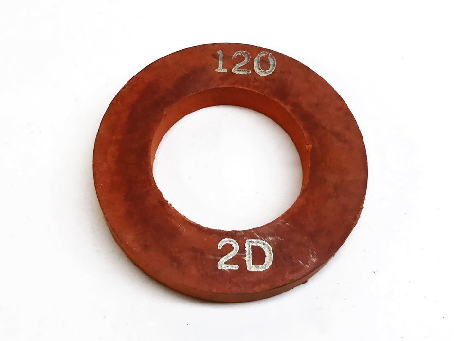 Unbranded 2-1/2" Red Steam Valve Seat Disc 120-2D [Lot of 5] NOS