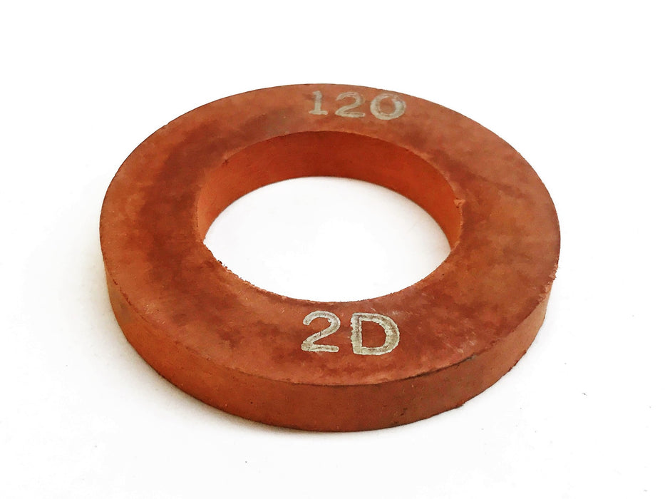 Unbranded 2-1/2" Red Steam Valve Seat Disc 120-2D [Lot of 5] NOS