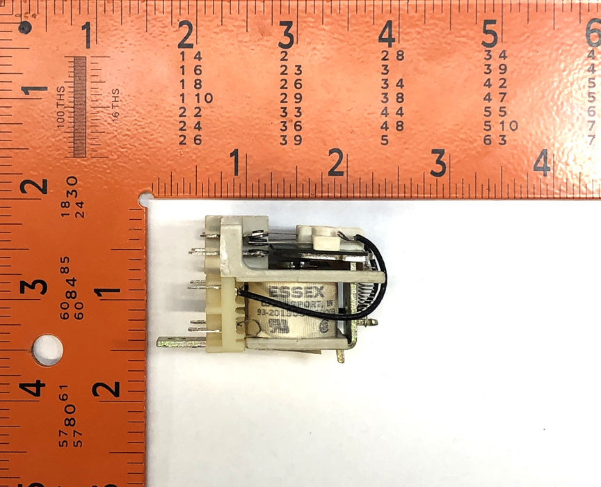Essex / Steveco Type 93 10 Amp Two Pole Double Throw Relay 90-265 [Lot of 2] NOS