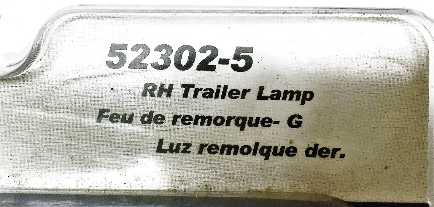 Grote RH Trailer Lamp 52302-5 NOS