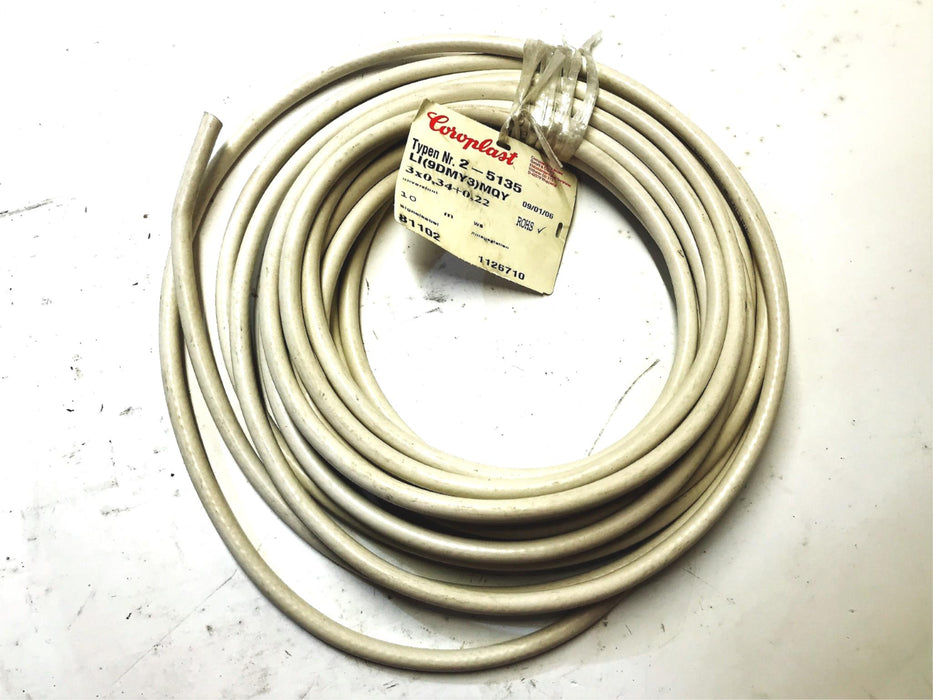 Coroplast Cable 25 Feet 2-5135 [Lot of 2] NOS