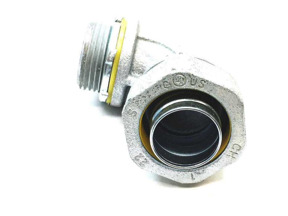 Cooper Crouse-Hinds 1in 90 Degree Angle Male Connector LT10090 [Lot of 9] NOS