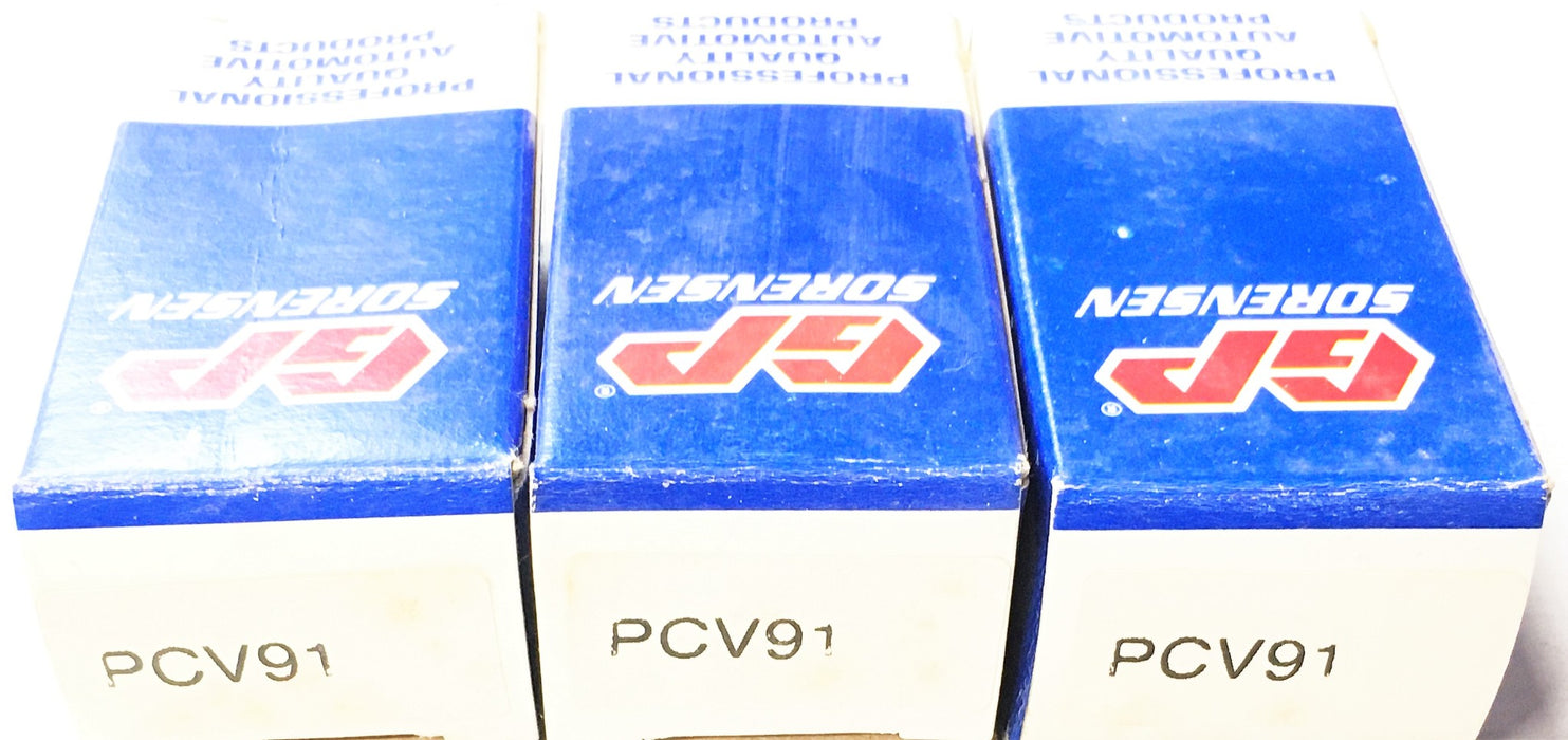 GP Sorensen PCV Valve PCV91 [Lot of 3] NOS