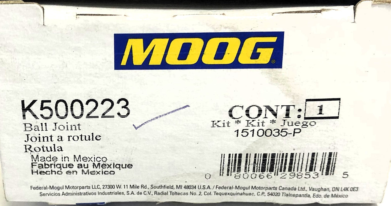 Moog Ball Joint K500223 NOS