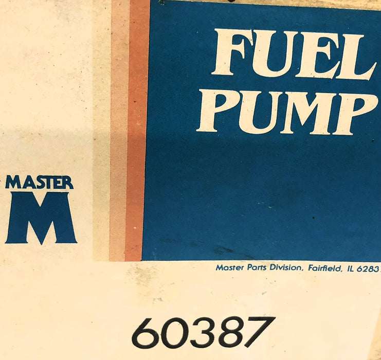 Master Fuel Pump 60387 NOS
