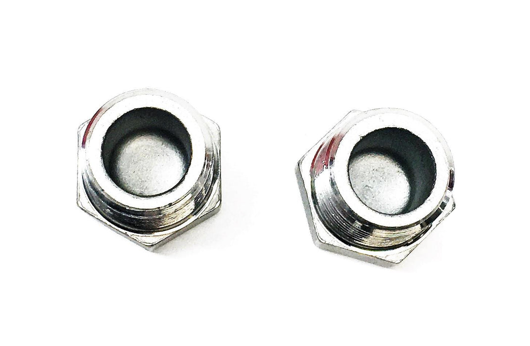 Unbranded 1/2 Inch 150 Hex Cap Reducing Bushing MB316 [Lot of 2] NOS