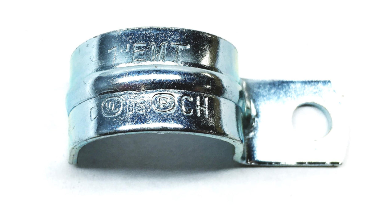 Cooper Crouse-Hinds 1in EMT Snap-On type One-Hole Clamp 202 [Lot of 95] NOS