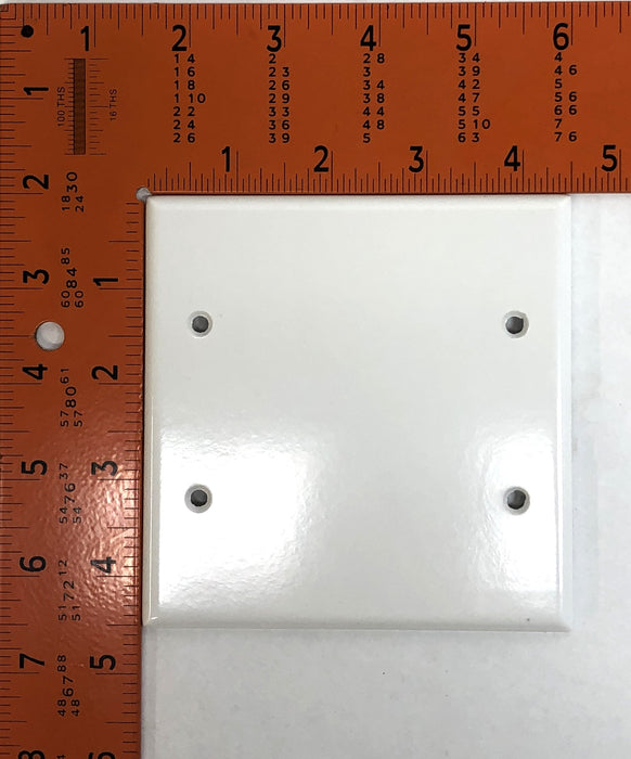 Leviton Standard White No Device Blank Wallplate 88025 (Lot of 12) NOS