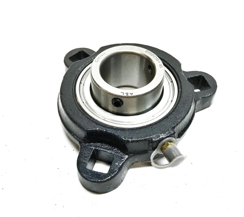Dura-Roll 1-1/8" 3 Bolt Flange Bearing VF3S-118M NOS