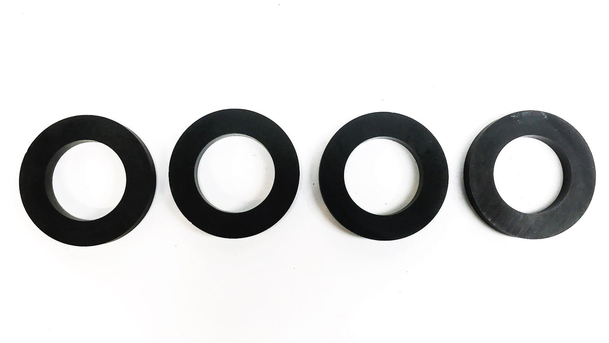 Unbranded 3-3/8" Black Steam Valve Seat Disc [Lot of 4] NOS