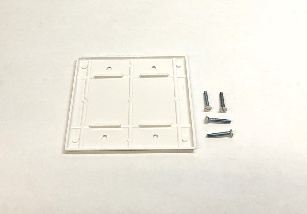 Leviton Standard White No Device Blank Wallplate 88025 (Lot of 12) NOS