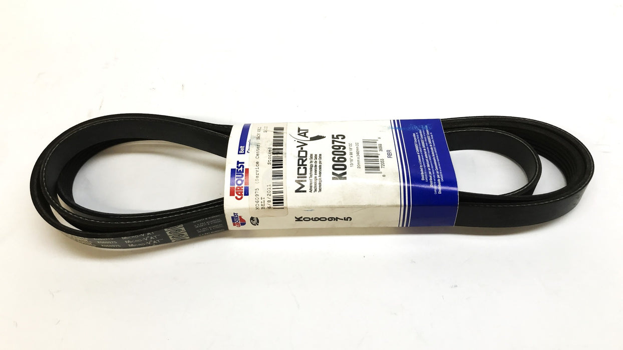 Car Quest/Gates 13/16" x 98-1/8" Micro-V Belt K060975 NOS