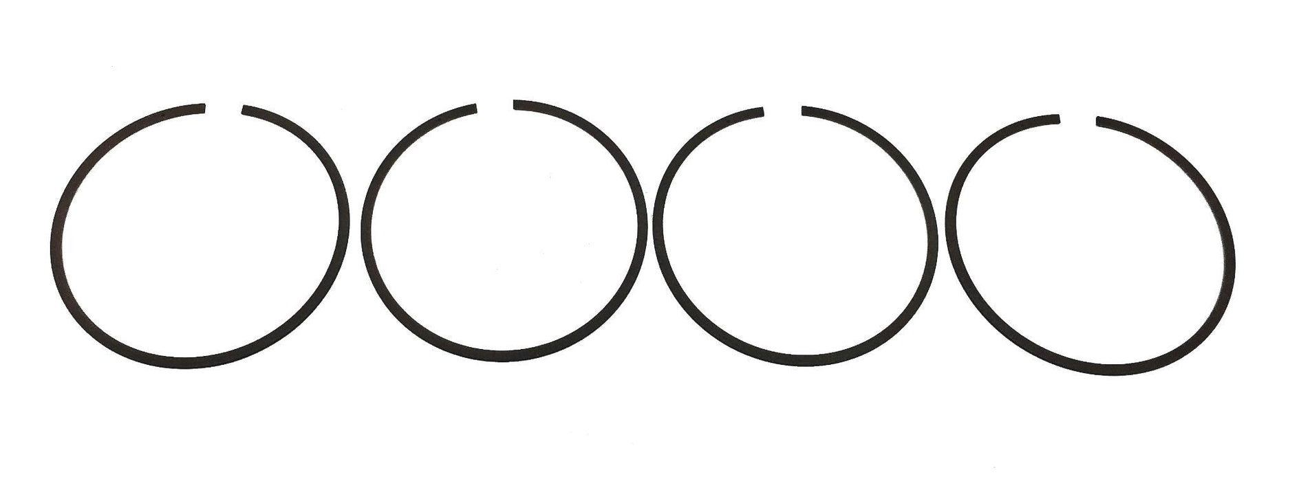 Total Seal Side Finish Second Groove Piston Ring 4.120 .0570 .155 [Lot of 4] NOS