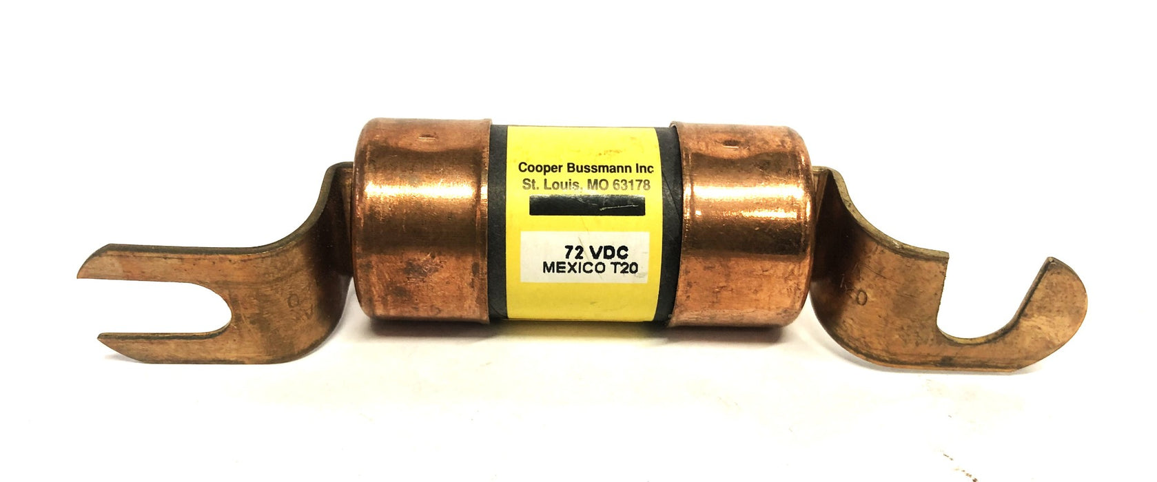 Bussmann Fusetron 72VDC Dual Element Fuse ACK-120A NOS