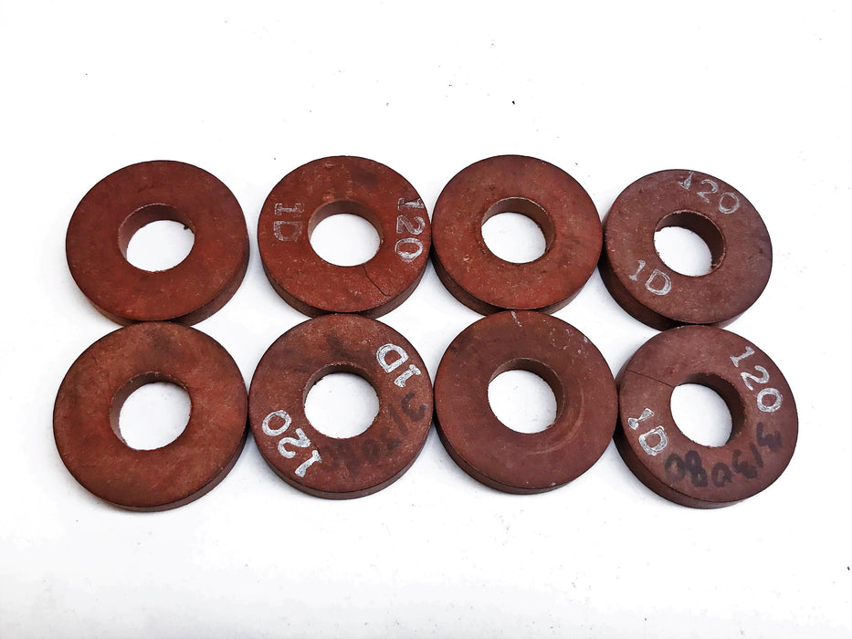 Unbranded 1-3/8" Red Steam Valve Seat Disc 120-1D [Lot of 8] NOS