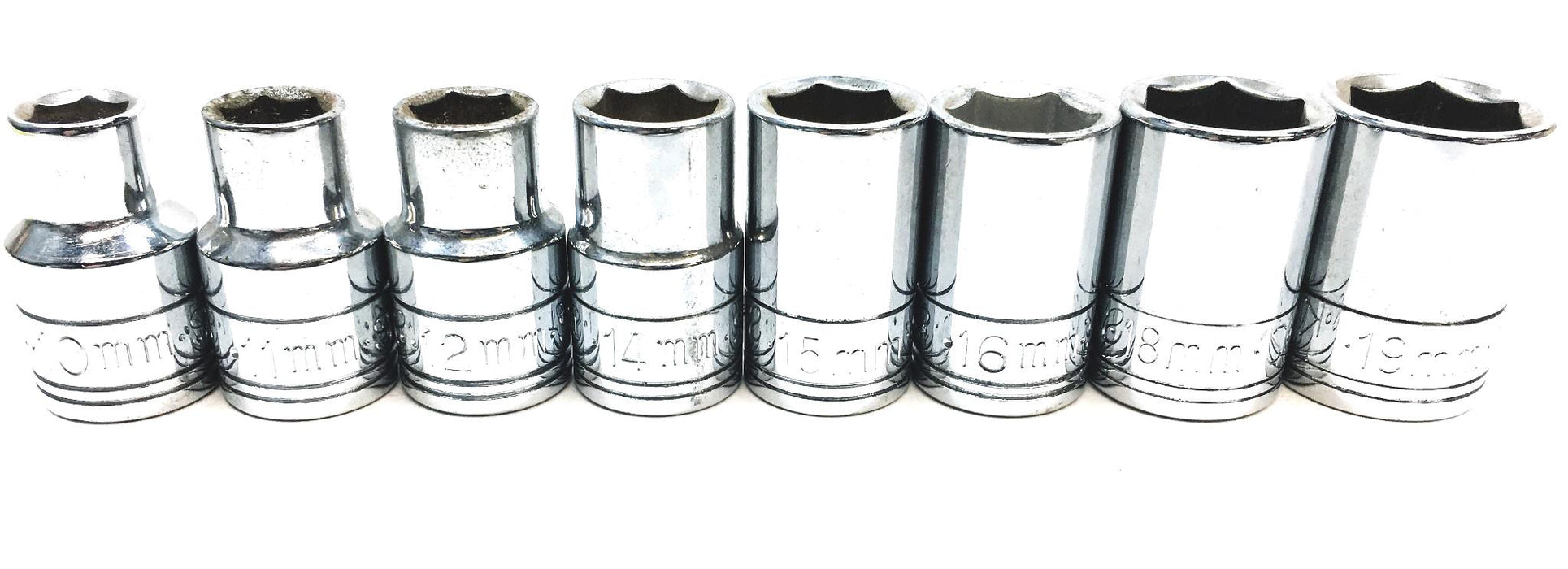 SK 1/2IN Drive Socket Set 48210 48211 48212 48214 48215 48216 48218 48219 NOS