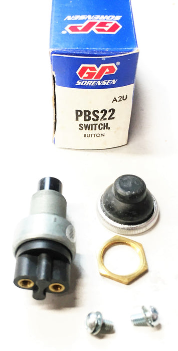 GP Sorensen Solenoid Switch Button PBS22 NOS