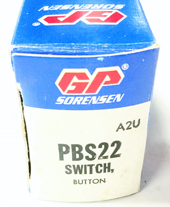 GP Sorensen Solenoid Switch Button PBS22 NOS