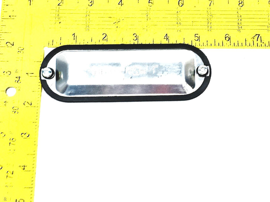 Cooper Crouse-Hinds 1in Series 5 Cover With Gasket 350G [Lot of 5] NOS