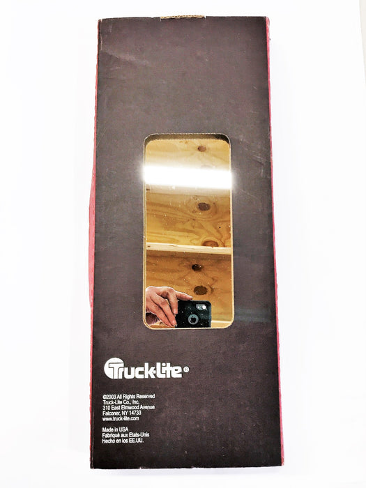 Truck-Lite 7" x 16" Silver Stainless Steel West Coast Mirror 97836 NOS