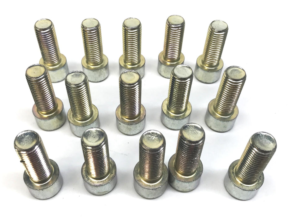Unbranded 35mm x 16mm x 14mm Hex Socket Bolts [Lot of 15] NOS