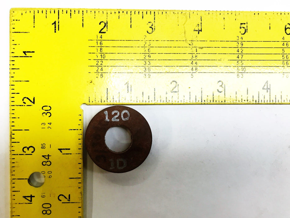 Unbranded 1-3/8" Red Steam Valve Seat Disc 120-1D [Lot of 8] NOS