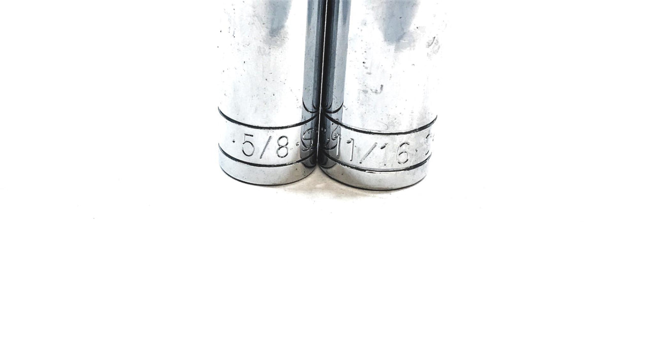 SK 2 Piece 1/2 IN Drive Socket Set 40820, 40822 NOS