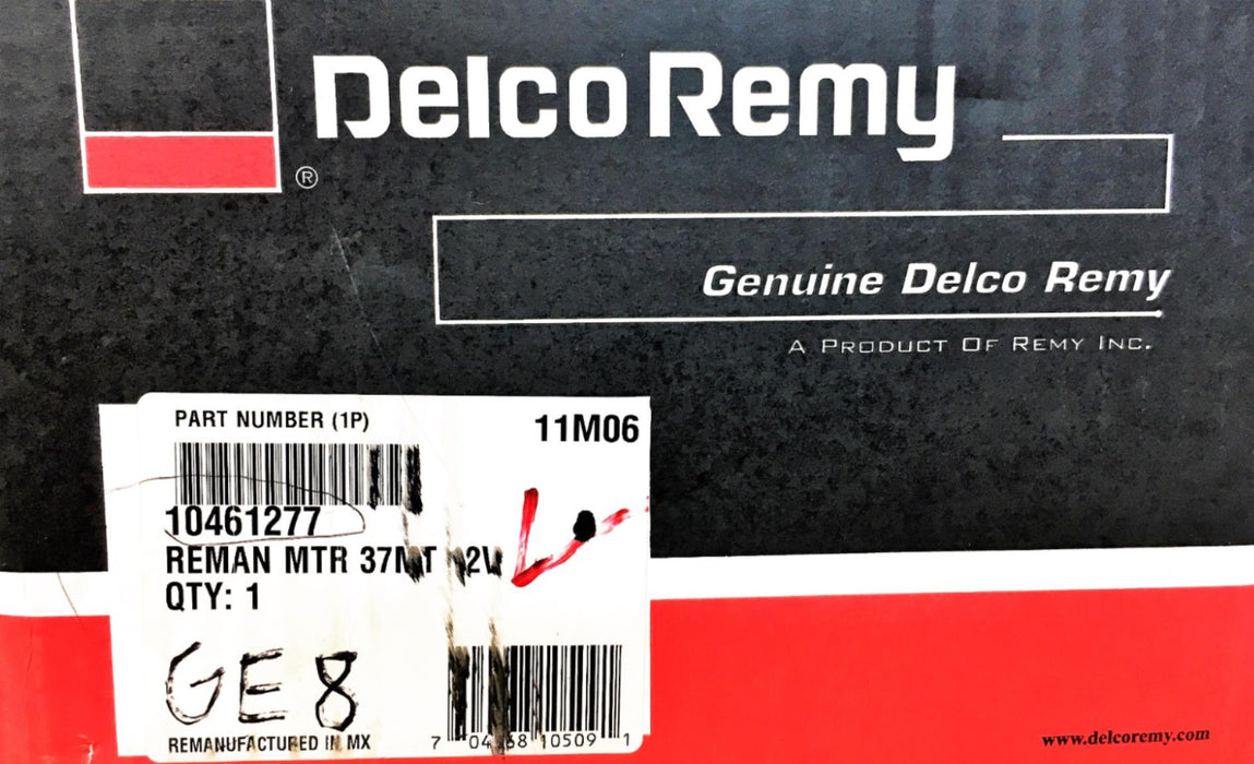 Delco Remy 12 Volt Starter 104671277 REANUFACTURED