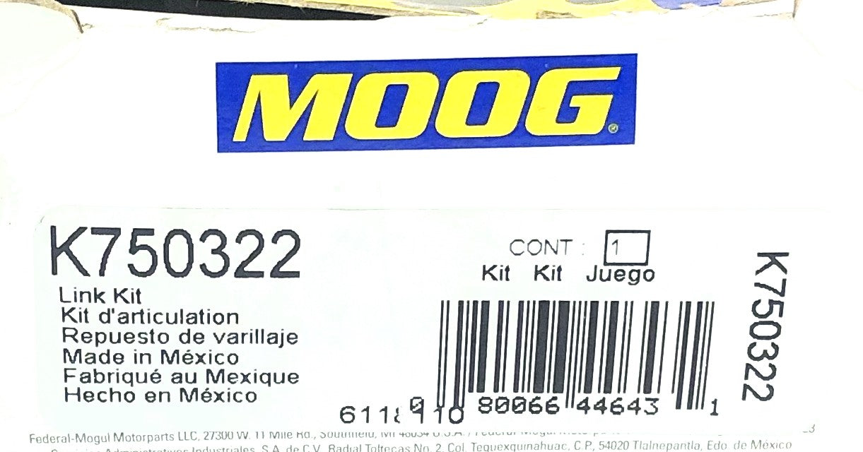 Moog Rear Suspension Stabilizer Bar Link Kit K750023 [Lot of 2] NOS