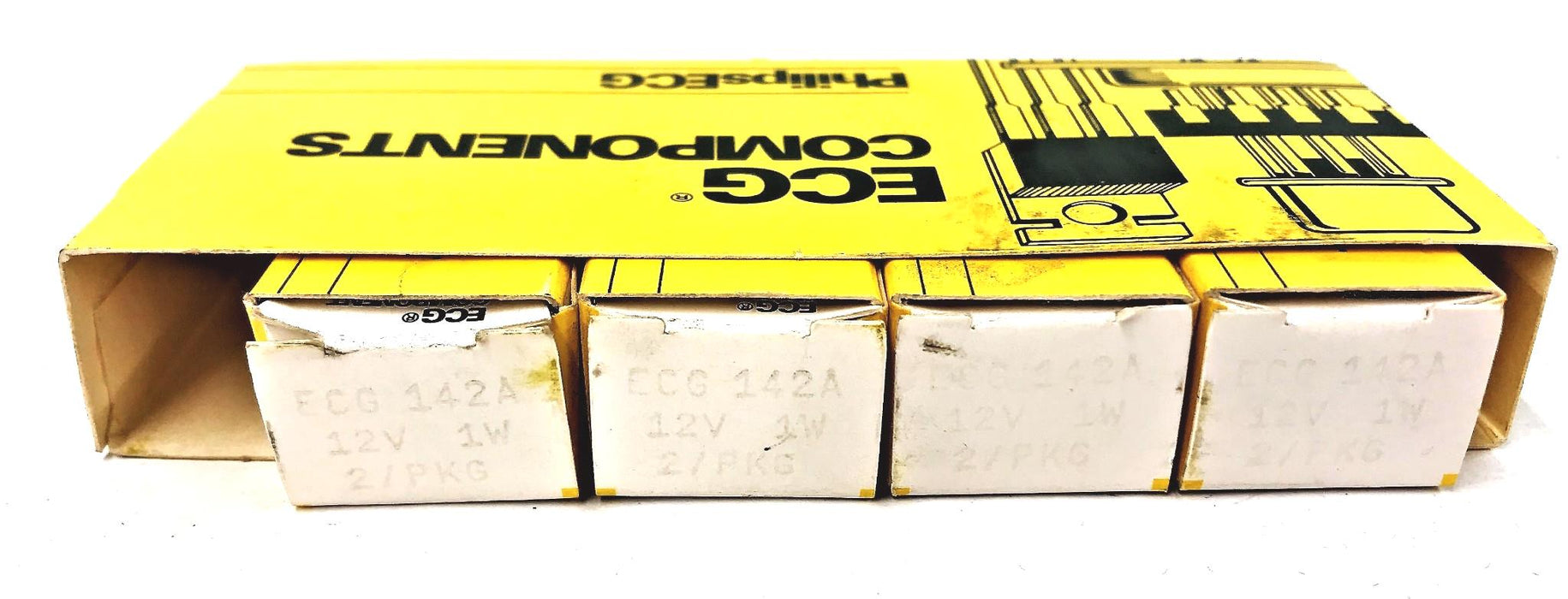 PHILIPS ECG 2-PACK DIODE ECG142A [LOT OF 4] NOS