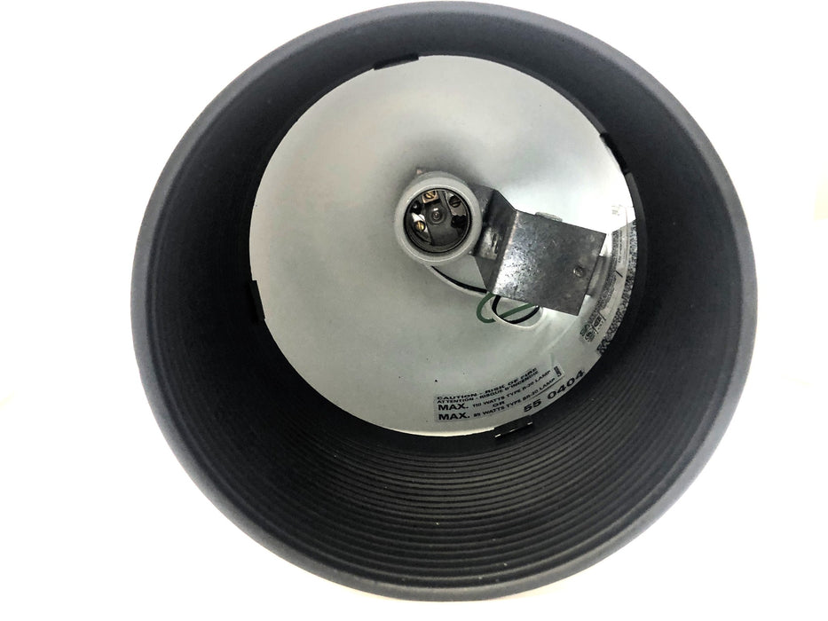 Lithonia White Round-Back Track Light Head 550404 (CJ50622) [Lot of 2] NOS