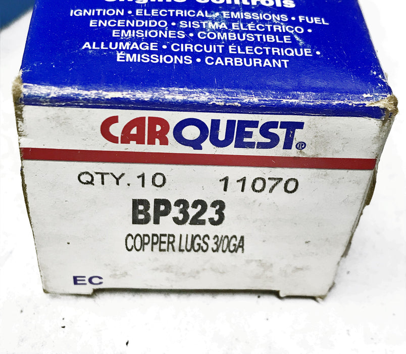 Carquest 3/0 Gauge Copper Lug BP323 [Lot of 11] NOS