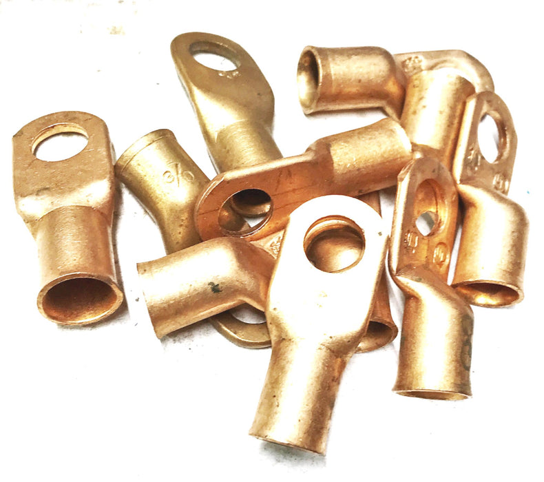 Carquest 3/0 Gauge Copper Lug BP323 [Lot of 11] NOS
