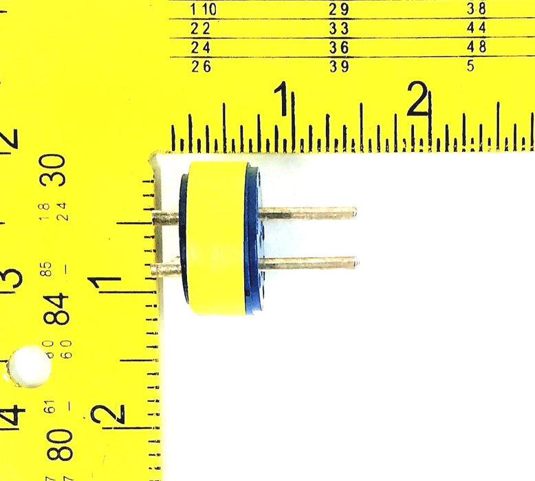 AMPHENOL 2-PIN CIRCULAR CONNECTOR 9722-8P(97-22-8P) [LOT OF 2] NOS