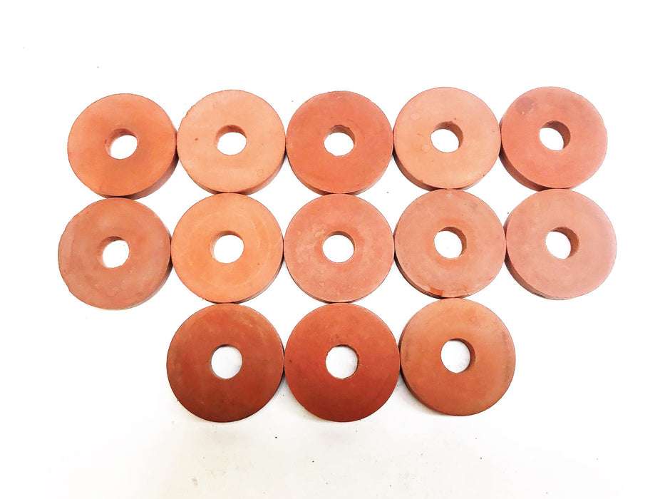 Unbranded 1-1/2" Black Steam Valve Seat Disc [Lot of 13] NOS