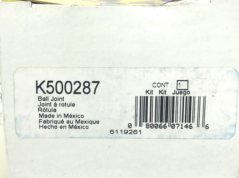 Moog Suspension Ball Joint K500287 NOS