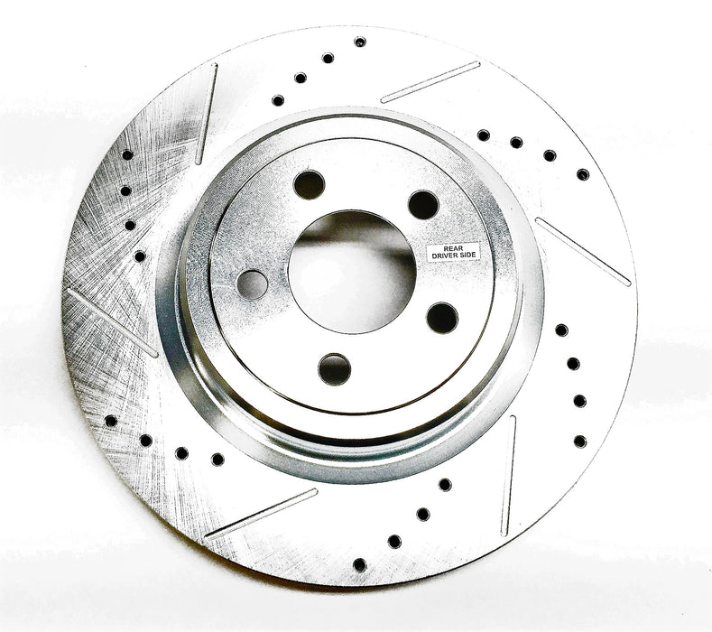 Power Stop Drilled And Slotted Rotor AR8371XL NOS