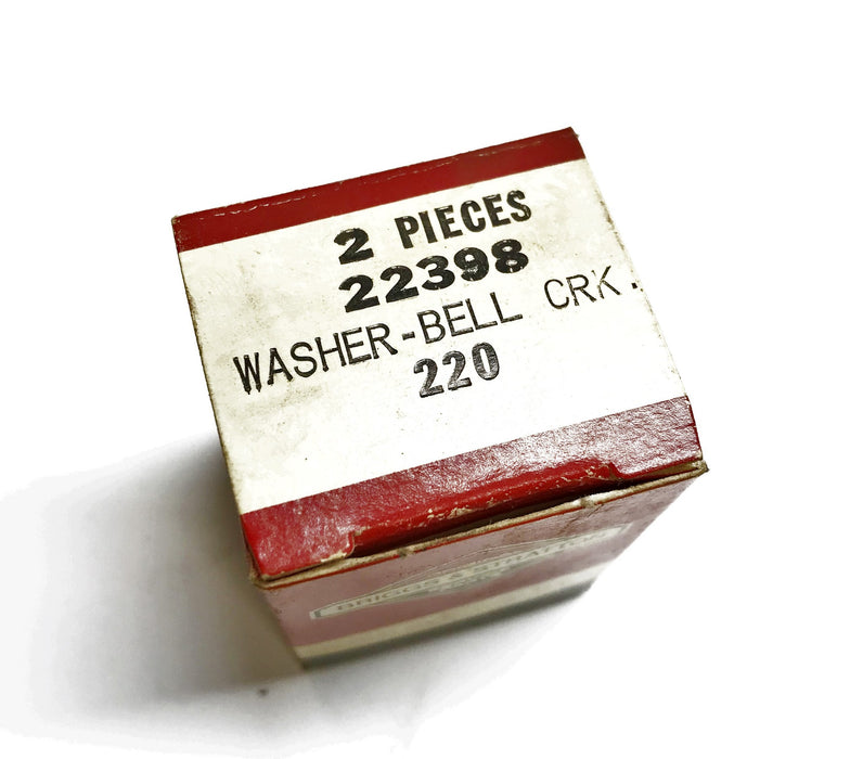 Briggs & Stratton OEM Washer 22398 [Lot of 2] NOS