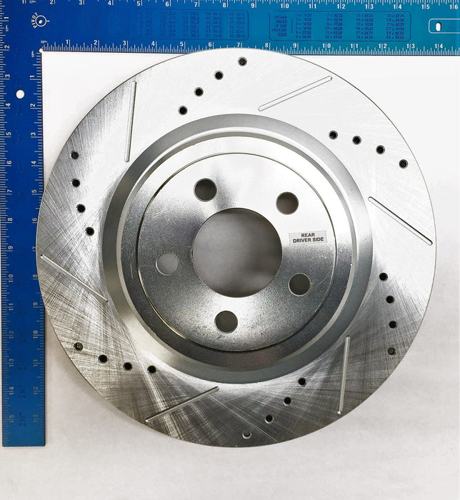Power Stop Drilled And Slotted Rotor AR8371XL NOS
