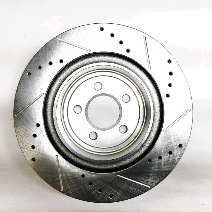 Power Stop Drilled And Slotted Rotor AR8371XL NOS