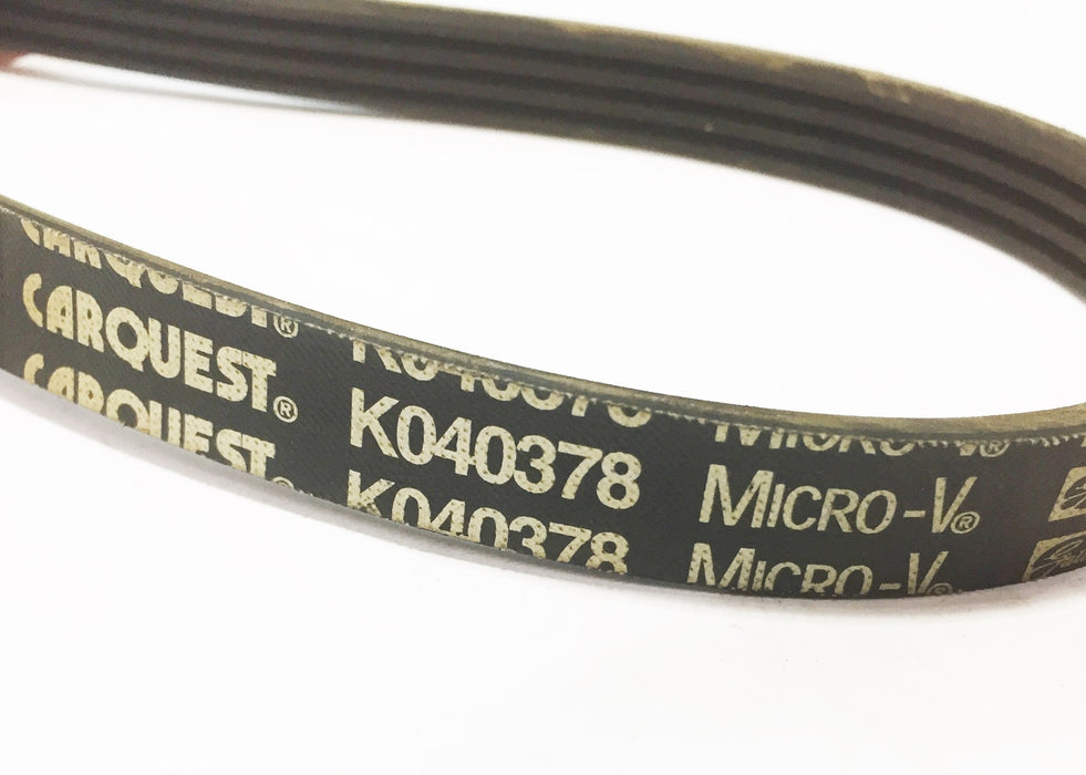 Carquest "Micro-V" Serpentine Belt K040378 NOS